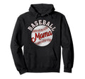 Baseball Mama Mothers Day Baseball Hoodie - Casual Everyday Wear Unisex - T-Shirt, Sweatshirt, Hoodie