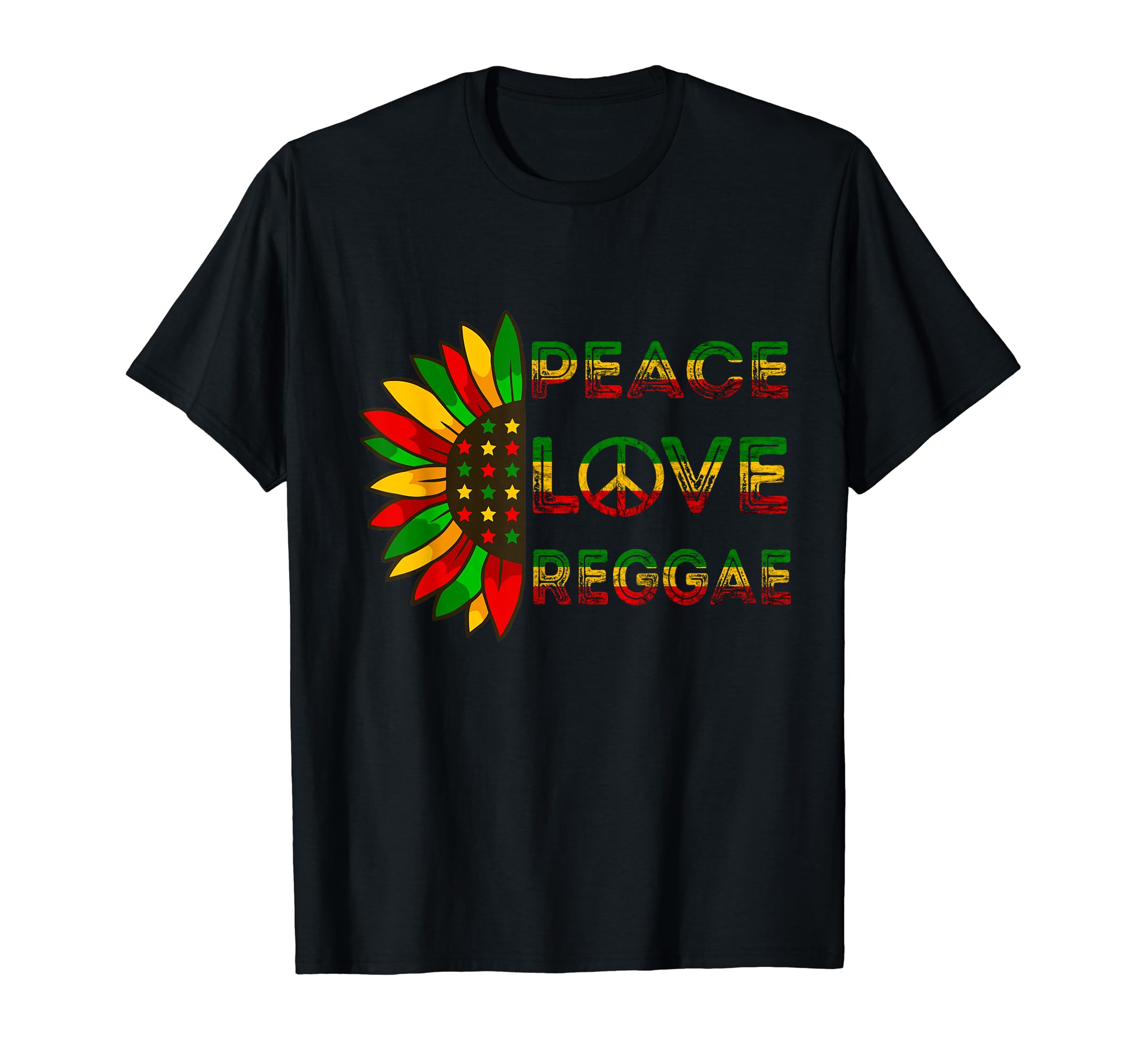 Reggae Rastafarian Reggae Music T-Shirt - Graphic Print for Adults - T-Shirt, Sweatshirt, Hoodie