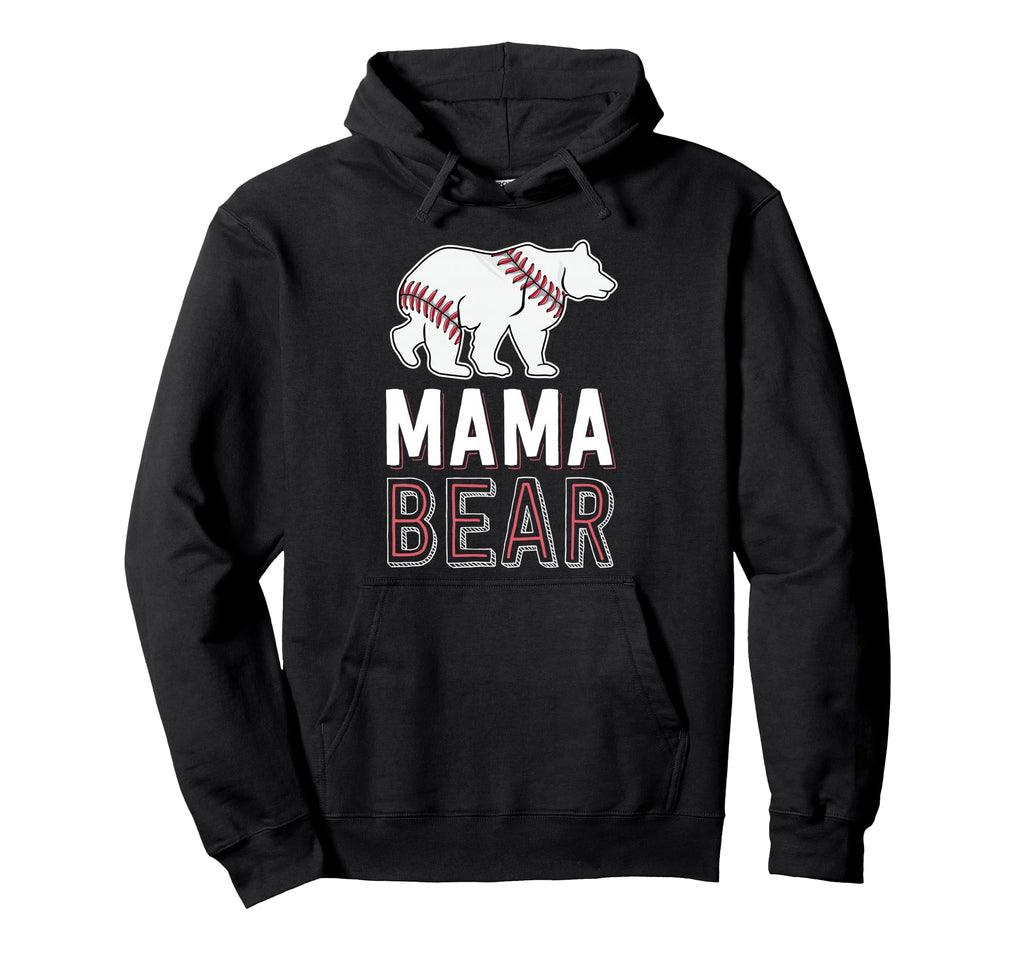Mama Bear Mom Baseball Shirts Hoodie - Casual Everyday Wear for Adults - T-Shirt, Sweatshirt, Hoodie