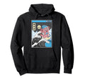 Gaming Axolotl Surfing Kanagawa Hoodie - Casual Everyday Wear for Adults - T-Shirt, Sweatshirt, Hoodie