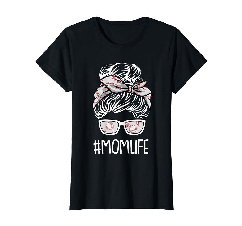 Mom Life Mothers Day Baseball Sport Lover T-Shirt - Trendy Graphic Unisex - T-Shirt, Sweatshirt, Hoodie