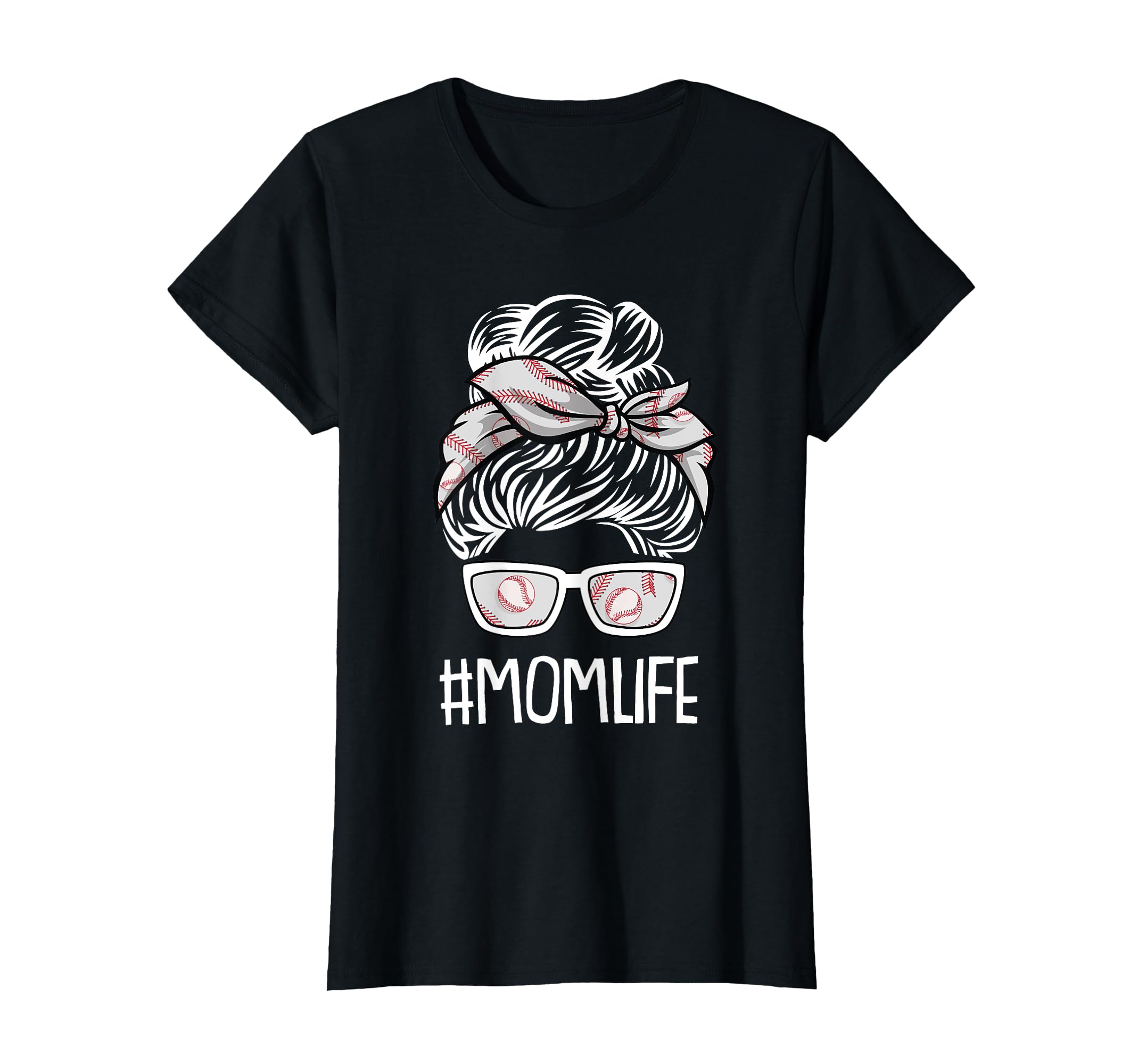 Mom Life Mothers Day Baseball Sport Lover T-Shirt - Trendy Graphic Unisex - T-Shirt, Sweatshirt, Hoodie