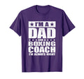 Dad Boxing Coach Fathers Day Shirts T-Shirt - Trendy Graphic for Adults - T-Shirt, Sweatshirt, Hoodie