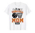 My Basketball Mom Era Basketball Game T-Shirt - Graphic Print for Adults - T-Shirt, Sweatshirt, Hoodie