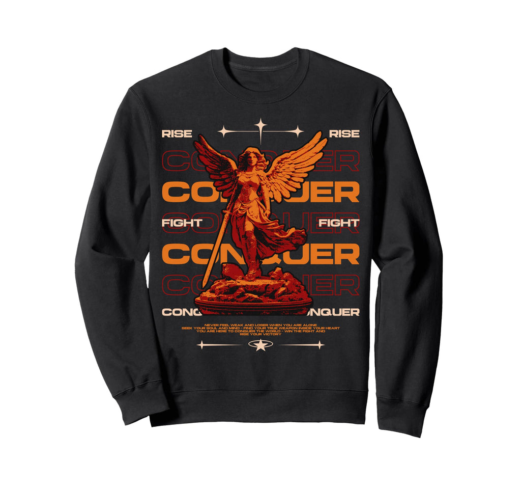 Y2K Angel Bold Urban Graffiti Sweatshirt - Streetwear Style Men Women - T-Shirt, Sweatshirt, Hoodie