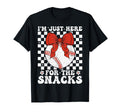 Baseball Sister Im Just Here Snacks Mom T-Shirt - Graphic Print for Adults - T-Shirt, Sweatshirt, Hoodie