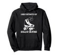 Roller Skating Disco Derby Skates Hoodie - Unique Graphic Unisex - T-Shirt, Sweatshirt, Hoodie