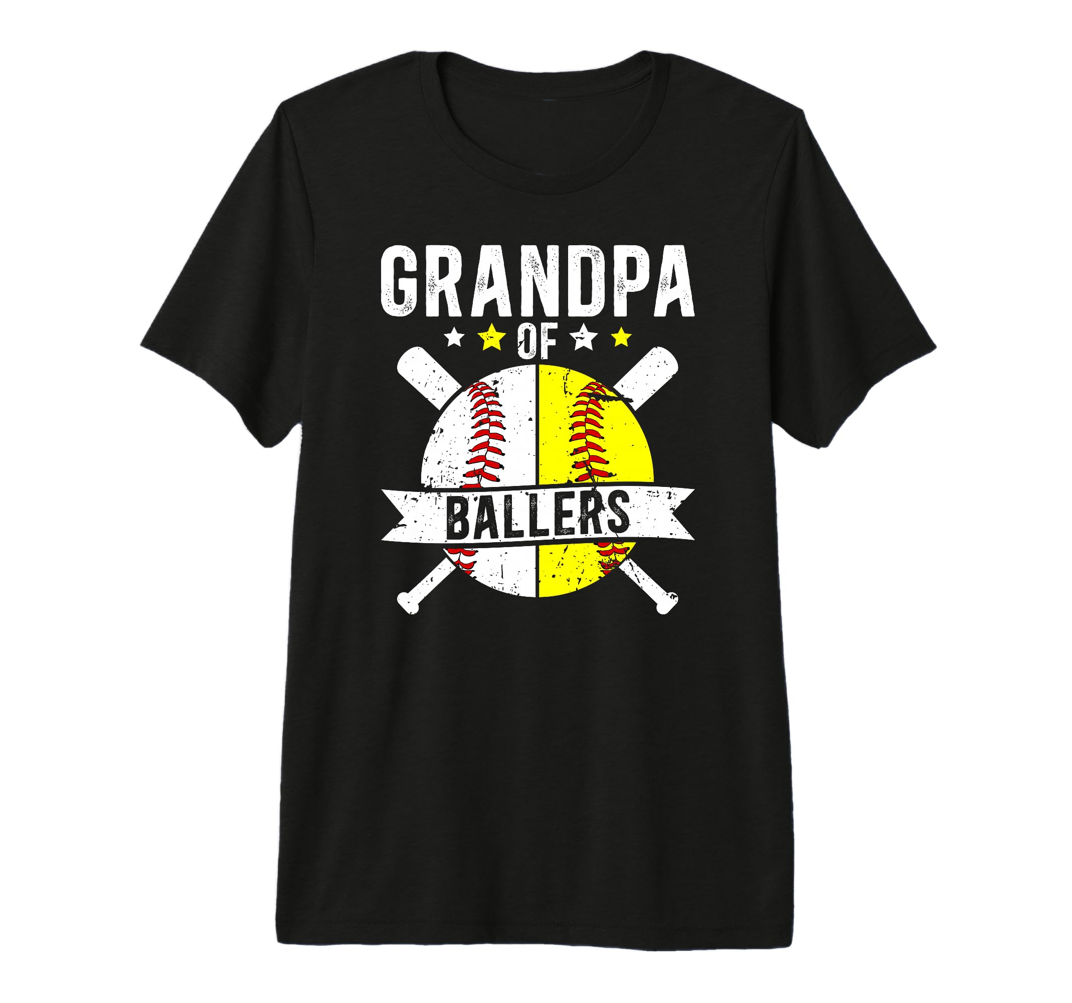 Mens Grandpa Ballers Softball T-Shirt - Streetwear Style Men Women - T-Shirt, Sweatshirt, Hoodie