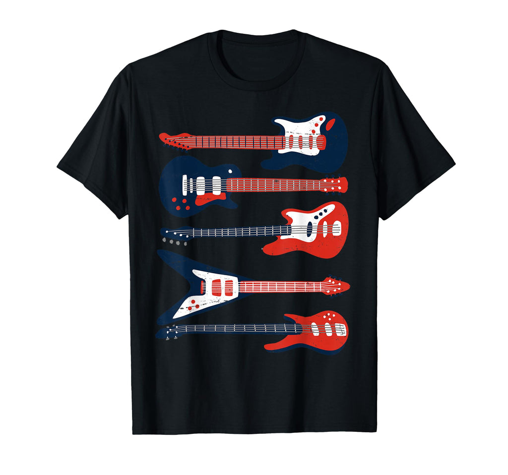 Guitar Guitars Music Band Guitarist T-Shirt - Aesthetic Graphic Men Women - T-Shirt, Sweatshirt, Hoodie