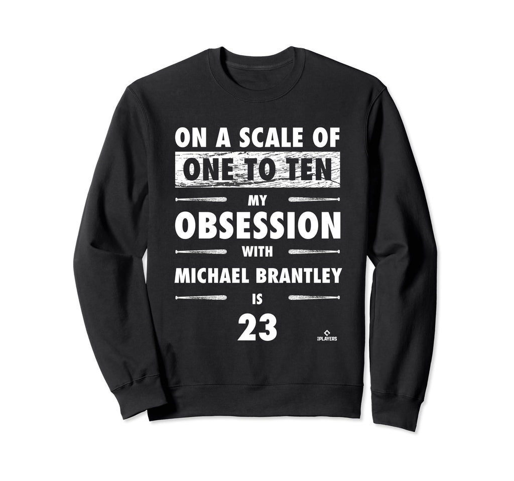 Michael Brantley Obsession Houston Sweatshirt - Minimalist Print Unisex - T-Shirt, Sweatshirt, Hoodie