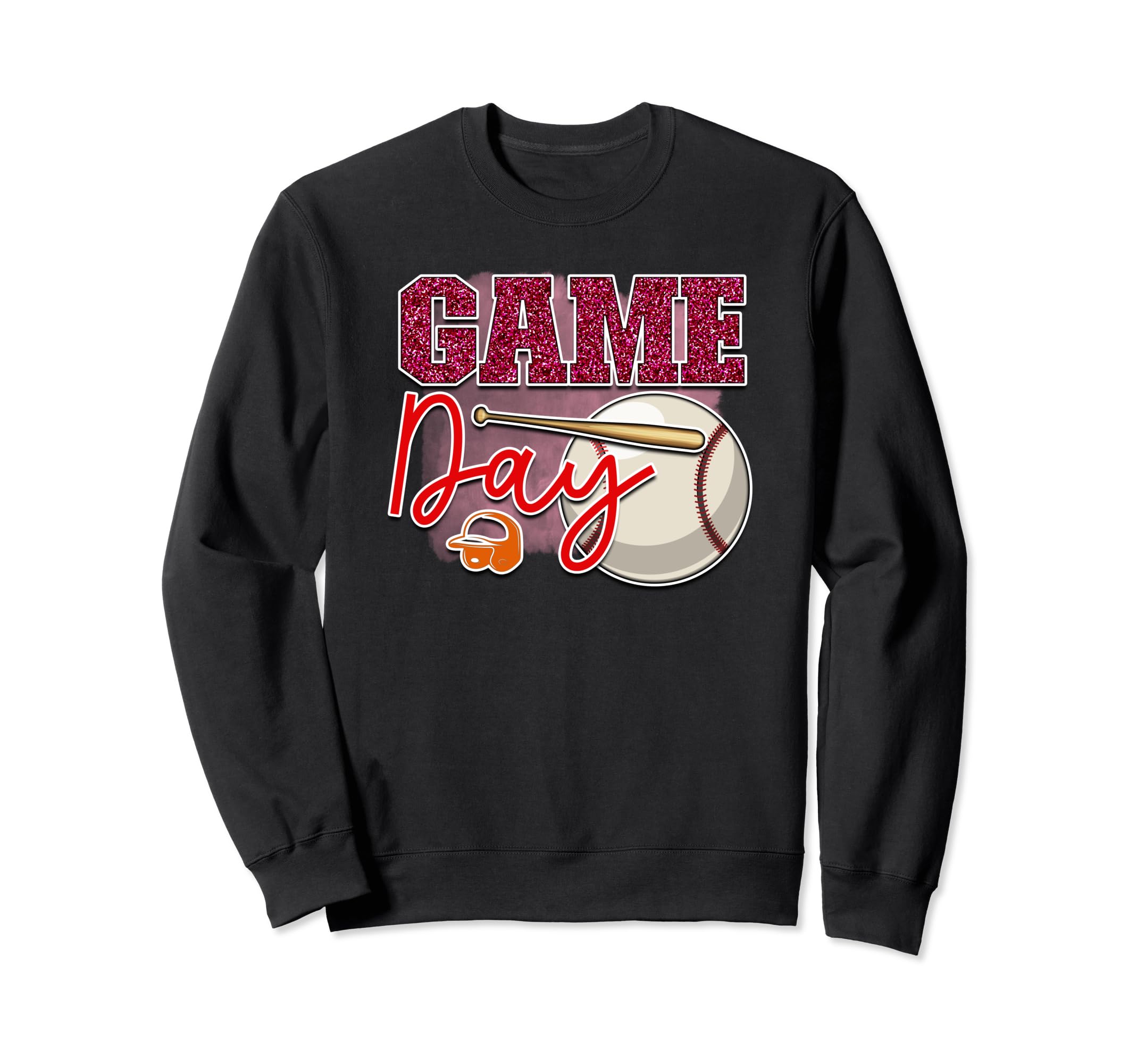 Baseball Mom Is Sports Fan Is Sweatshirt - Casual Everyday Wear Unisex - T-Shirt, Sweatshirt, Hoodie