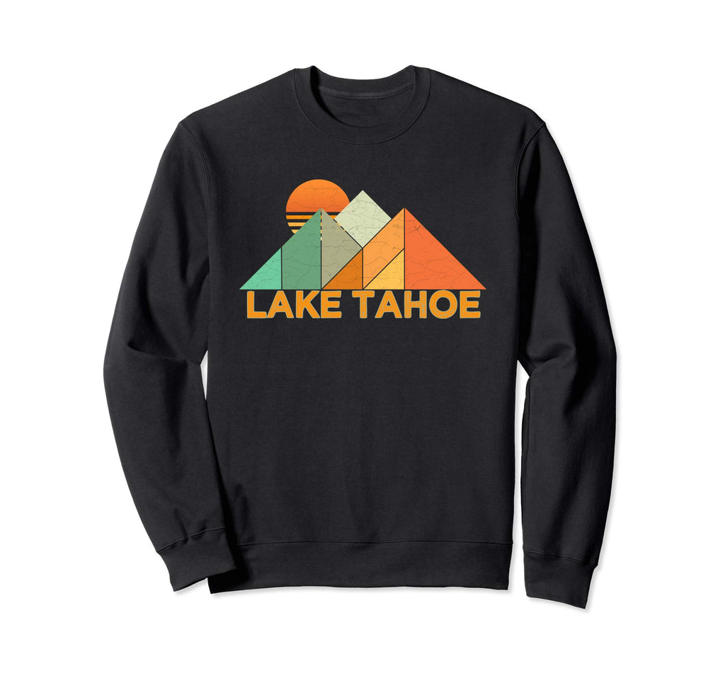 Lake Tahoe Distressed Sweatshirt - Aesthetic Graphic Unisex - T-Shirt, Sweatshirt, Hoodie