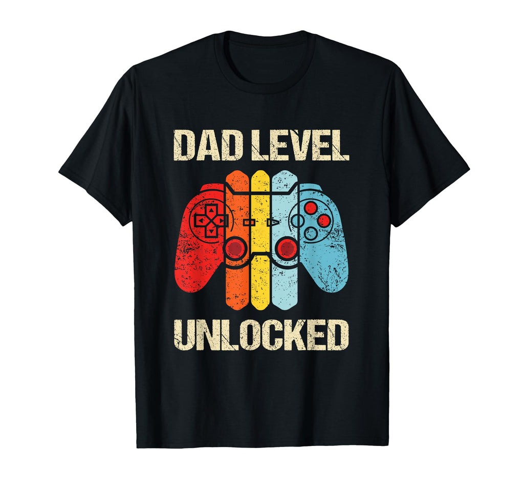 Dad Level Unlocked Funny New Dad T-Shirt - Streetwear Style for Adults - T-Shirt, Sweatshirt, Hoodie