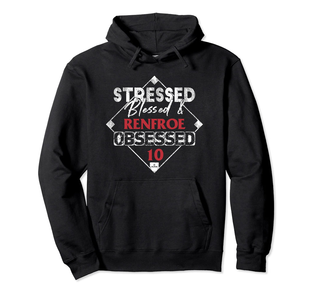 Renfroe Obsessed Hunter Renfroe Hoodie - Fun Novelty Design for Adults - T-Shirt, Sweatshirt, Hoodie