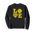 Love Baseball Softball Mom Sweatshirt - Streetwear Style Men Women - T-Shirt, Sweatshirt, Hoodie