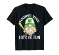 Gnome Baseball Todays Vibe Lots Fun T-Shirt - Trendy Graphic Men Women - T-Shirt, Sweatshirt, Hoodie