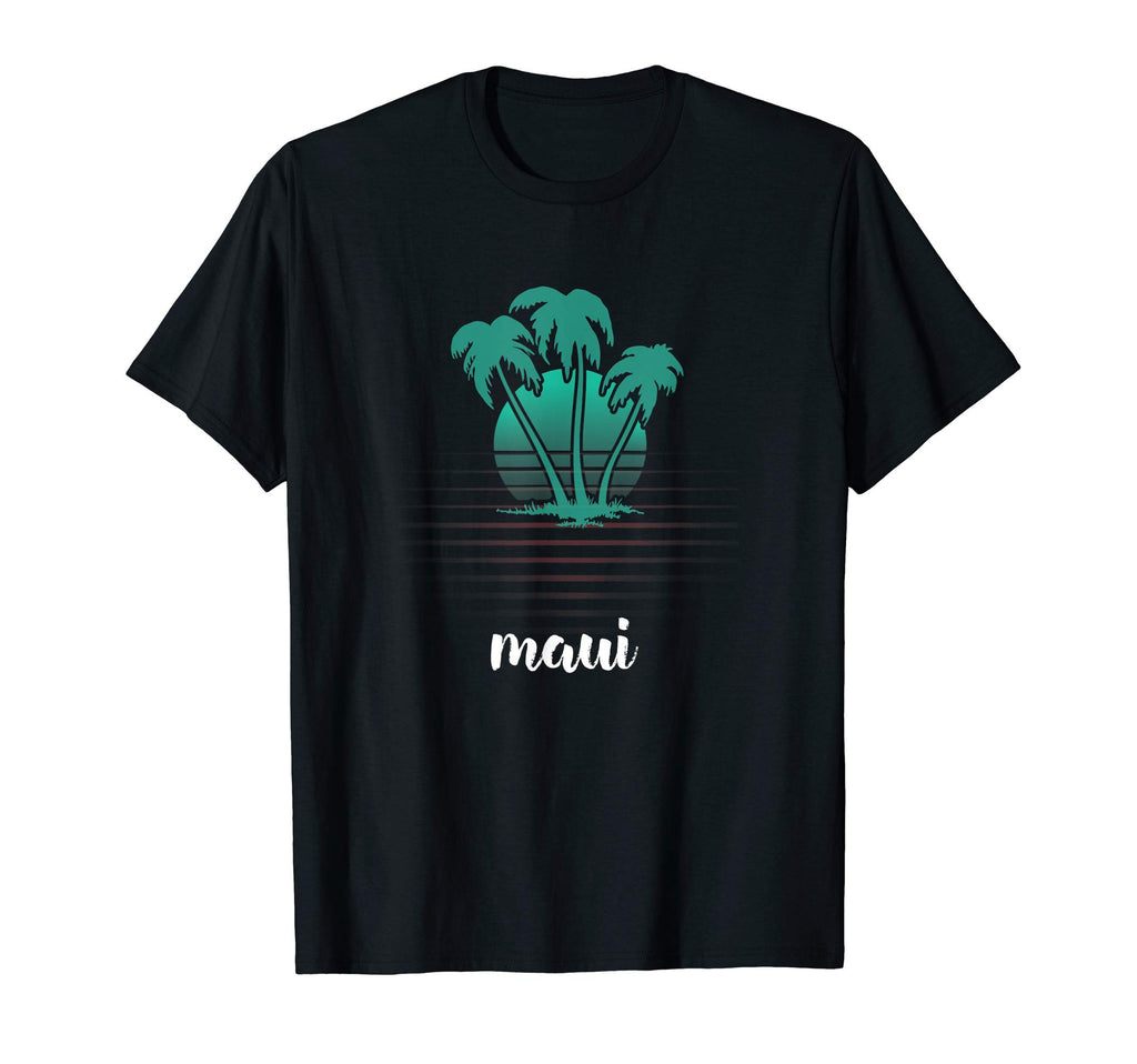 Hawaii Sunset Hawaiian Maui Surf Holiday T-Shirt - Graphic Print Unisex - T-Shirt, Sweatshirt, Hoodie