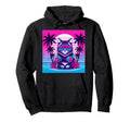 Synthwave Retrowave Vaporwave Outrun Hoodie - Custom Art Print for Adults - T-Shirt, Sweatshirt, Hoodie