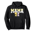 Coquette Bow Baseball Softball Mom Hoodie - Aesthetic Graphic Men Women - T-Shirt, Sweatshirt, Hoodie