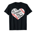 Thats My Grandson Out There Baseball Heart T-Shirt - Trendy Graphic Unisex - T-Shirt, Sweatshirt, Hoodie