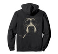 Pitbull Smoking Pipe Glasses Grunge Hoodie - Trendy Graphic for Adults - T-Shirt, Sweatshirt, Hoodie