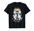 Baseball Coquette Bow Baseball Mom T-Shirt - Casual Everyday Wear Men Women - T-Shirt, Sweatshirt, Hoodie