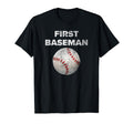 Distressed First Baseman Baseball T-Shirt - Aesthetic Graphic Men Women - T-Shirt, Sweatshirt, Hoodie