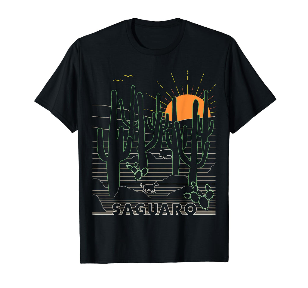 Saguaro National Park Tucson Arizona T-Shirt - Aesthetic Graphic Unisex - T-Shirt, Sweatshirt, Hoodie