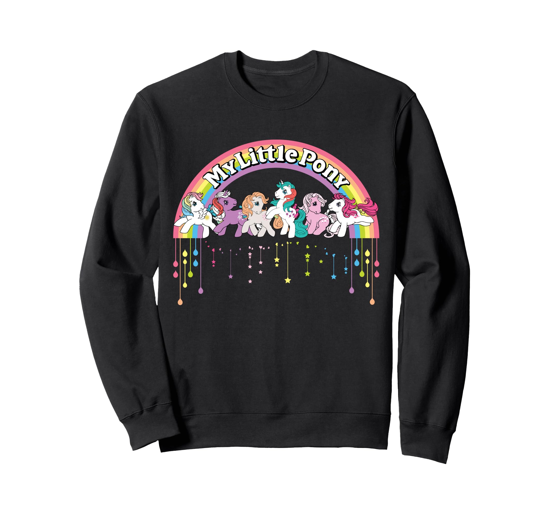 Logo Cartoon Rainbow Dash Sweatshirt - Novelty Apparel Men Women - T-Shirt, Sweatshirt, Hoodie