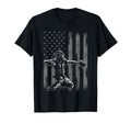Baseball Catcher Baseball Usa Flag T-Shirt - Trendy Graphic for Adults - T-Shirt, Sweatshirt, Hoodie