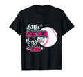 Little Sister Biggest Fan Baseball T-Shirt - Novelty Apparel for Adults - T-Shirt, Sweatshirt, Hoodie