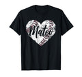 Mateo Baseball Personalized Name Mom T-Shirt - Custom Art Print for Adults - T-Shirt, Sweatshirt, Hoodie
