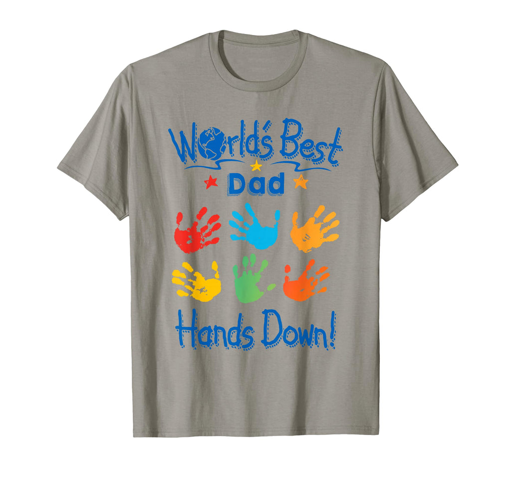 Colorful Little Hands Worlds Best T-Shirt - Fun Novelty Design Men Women - T-Shirt, Sweatshirt, Hoodie