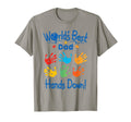 Colorful Little Hands Worlds Best T-Shirt - Fun Novelty Design Men Women - T-Shirt, Sweatshirt, Hoodie