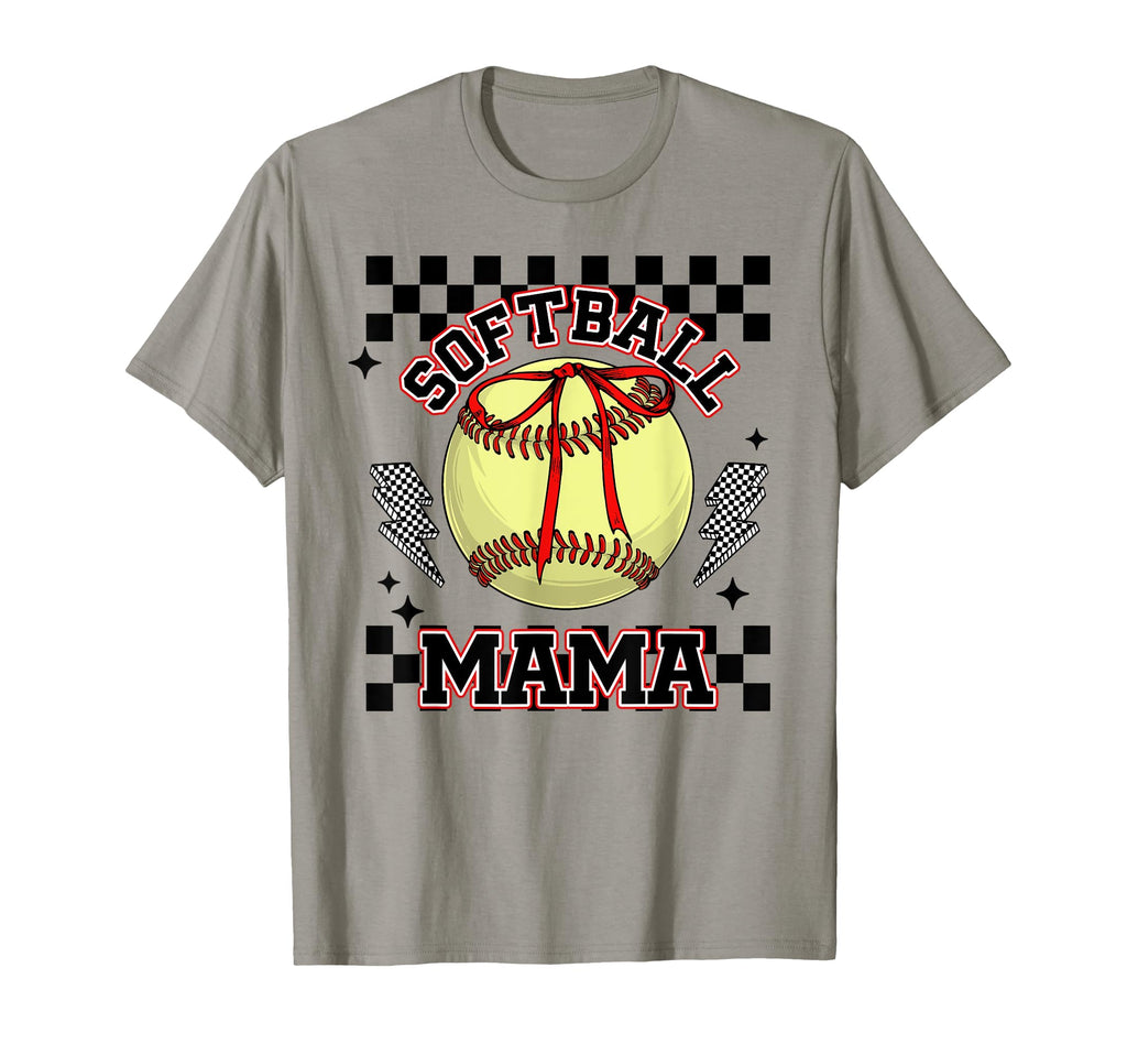 Softball Mama Softball Game Day T-Shirt - Fun Novelty Design Men Women - T-Shirt, Sweatshirt, Hoodie