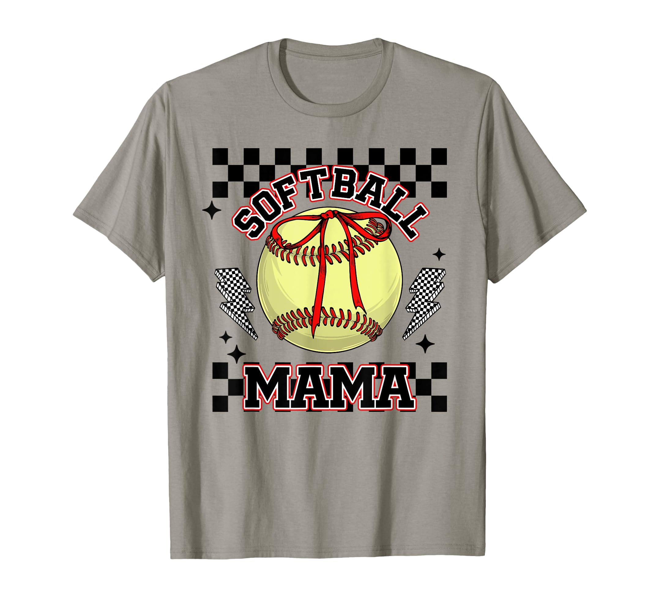 Softball Mama Softball Game Day T-Shirt - Fun Novelty Design Men Women - T-Shirt, Sweatshirt, Hoodie