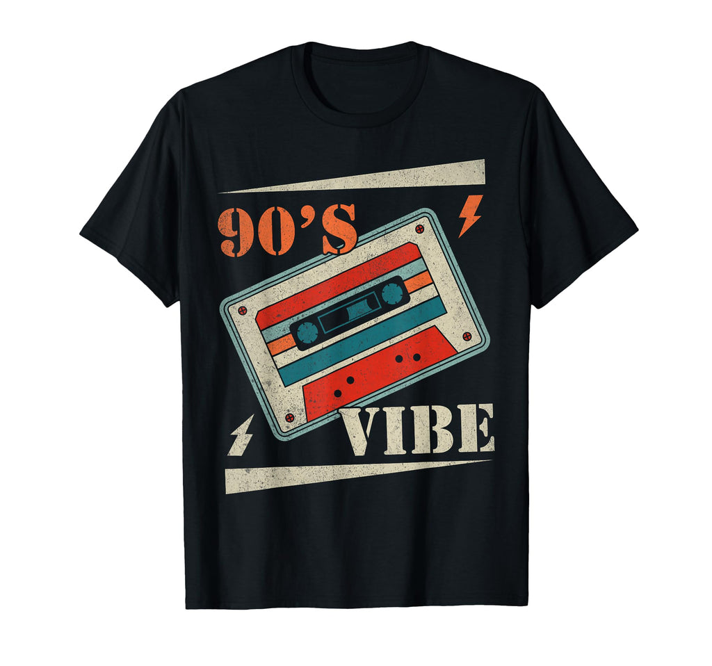 90S Vibes 90S Hip Hop Cassette Tape T-Shirt - Fun Novelty Design for Adults - T-Shirt, Sweatshirt, Hoodie