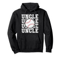 Baseball Uncle Cracked Wall Family Hoodie - Streetwear Style for Adults - T-Shirt, Sweatshirt, Hoodie