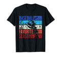 Distressed Baseball Is My Favorite T-Shirt - Minimalist Print for Adults - T-Shirt, Sweatshirt, Hoodie