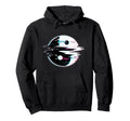 Yin Yang Vaporwave Aesthetic E Glitch Hoodie - Streetwear Style Unisex - T-Shirt, Sweatshirt, Hoodie