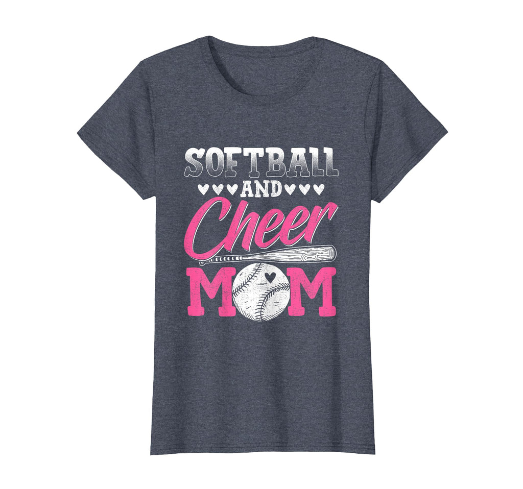 Funny Cheerleading Mom Softball And T-Shirt - Aesthetic Graphic Men Women - T-Shirt, Sweatshirt, Hoodie