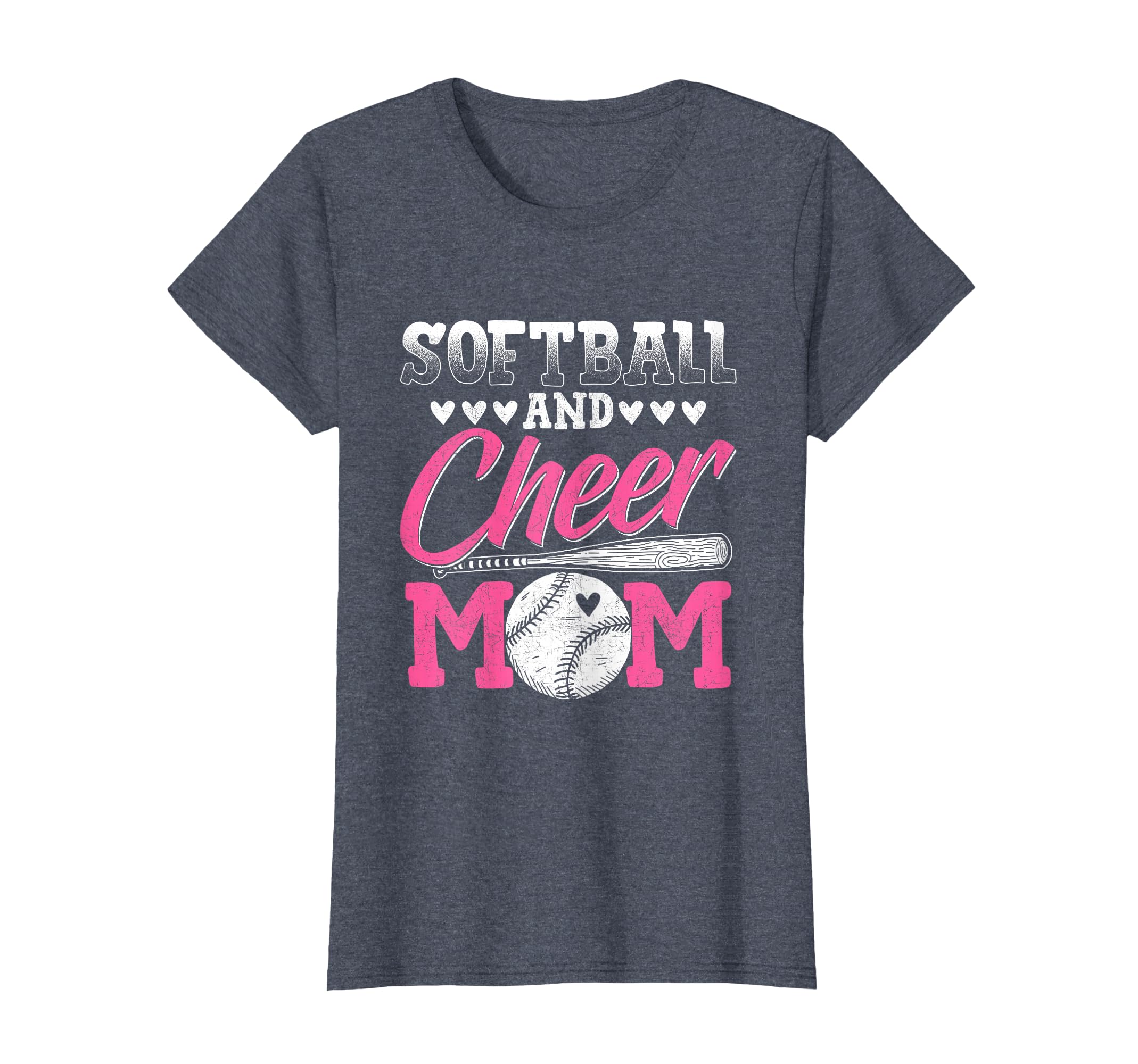 Funny Cheerleading Mom Softball And T-Shirt - Aesthetic Graphic Men Women - T-Shirt, Sweatshirt, Hoodie