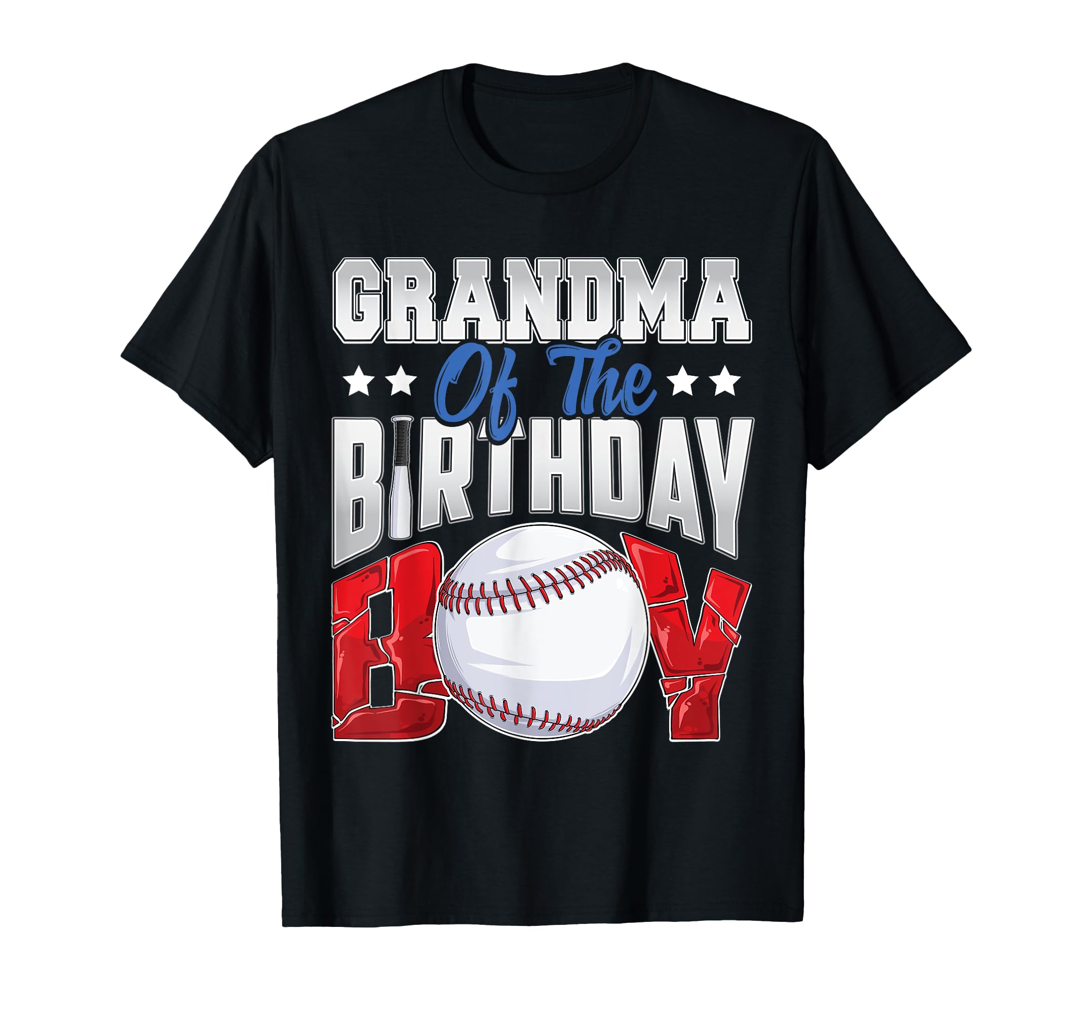Grandma Baseball Birthday Family Baller B T-Shirt - Trendy Graphic Unisex - T-Shirt, Sweatshirt, Hoodie