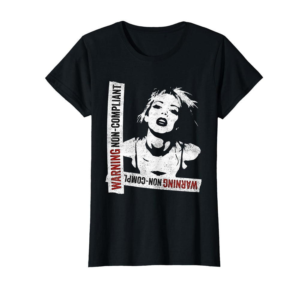 Punk 90S Grunge Stencil Distressed T-Shirt - Novelty Apparel Men Women - T-Shirt, Sweatshirt, Hoodie