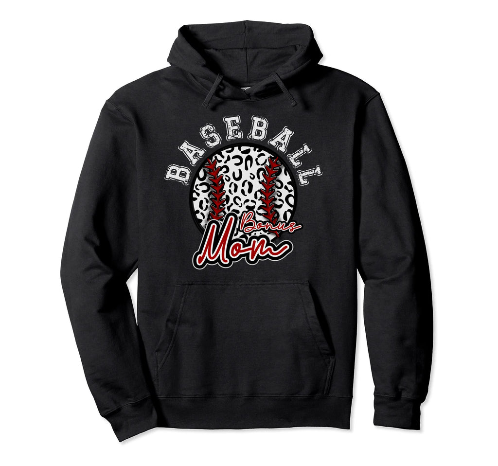 Leopard Cheetah Baseball Bonus Hoodie - Casual Everyday Wear for Adults - T-Shirt, Sweatshirt, Hoodie
