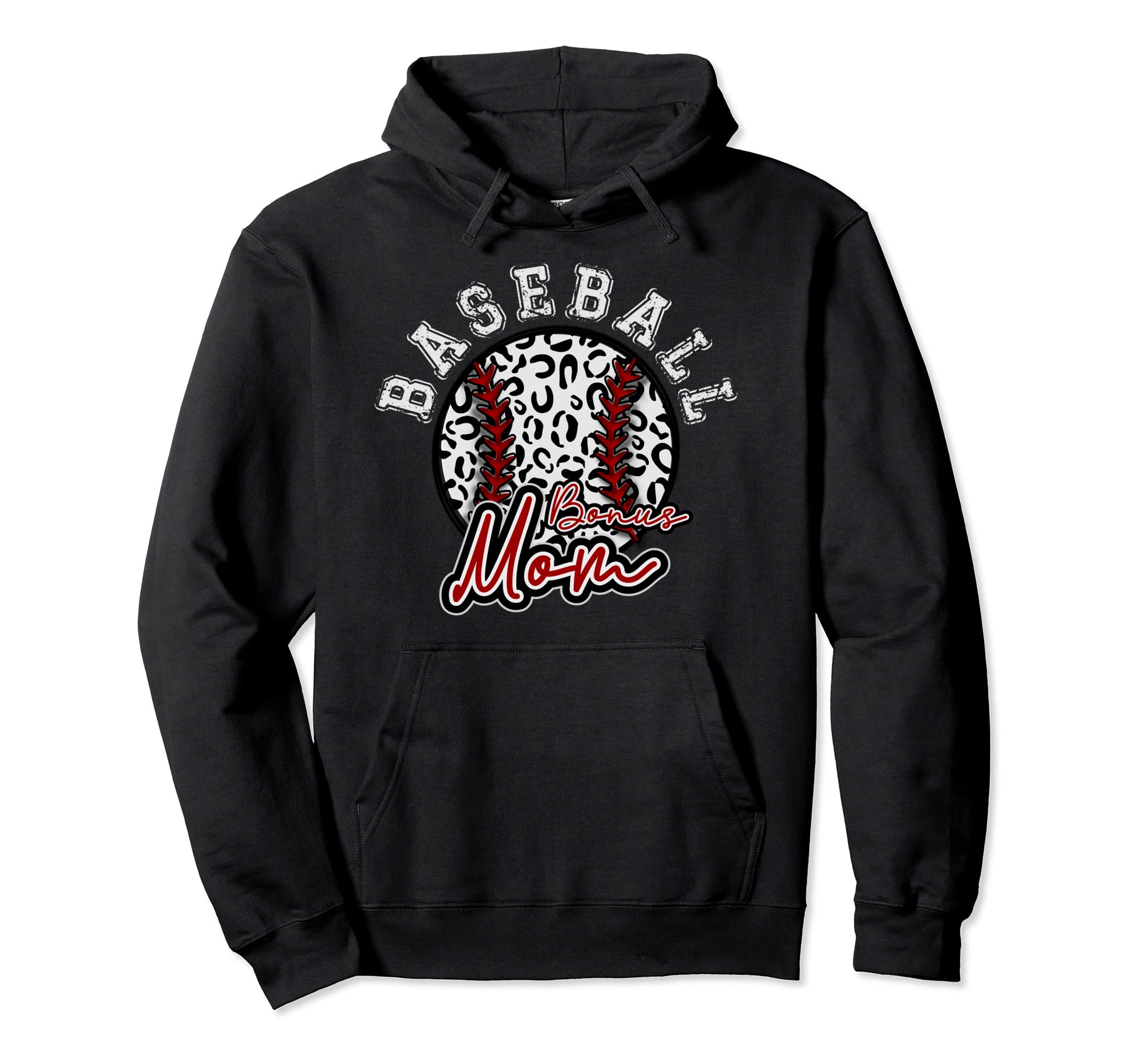 Leopard Cheetah Baseball Bonus Hoodie - Casual Everyday Wear for Adults - T-Shirt, Sweatshirt, Hoodie