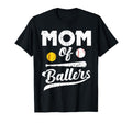 Mom Ballers Mom Baseball And Softball T-Shirt - Fun Novelty Design Unisex - T-Shirt, Sweatshirt, Hoodie