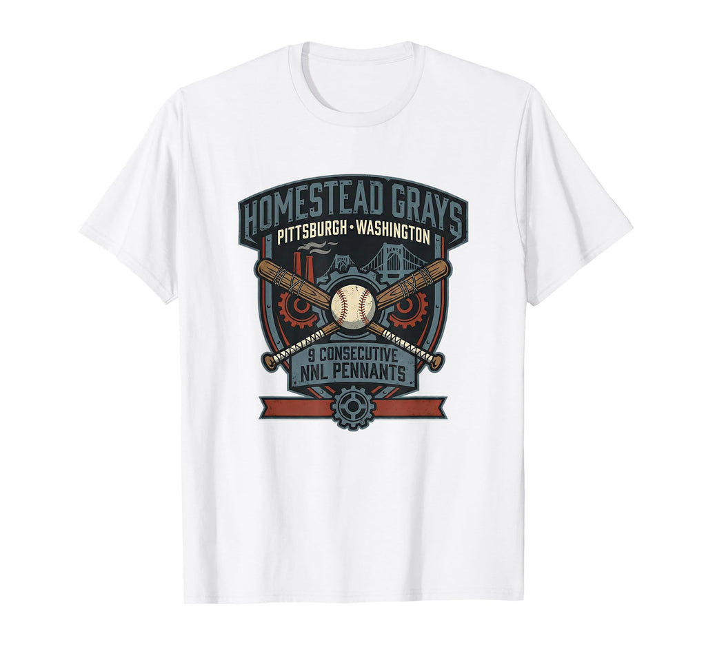 Homestead Grays Baseball T-Shirt - Unique Graphic for Adults - T-Shirt, Sweatshirt, Hoodie