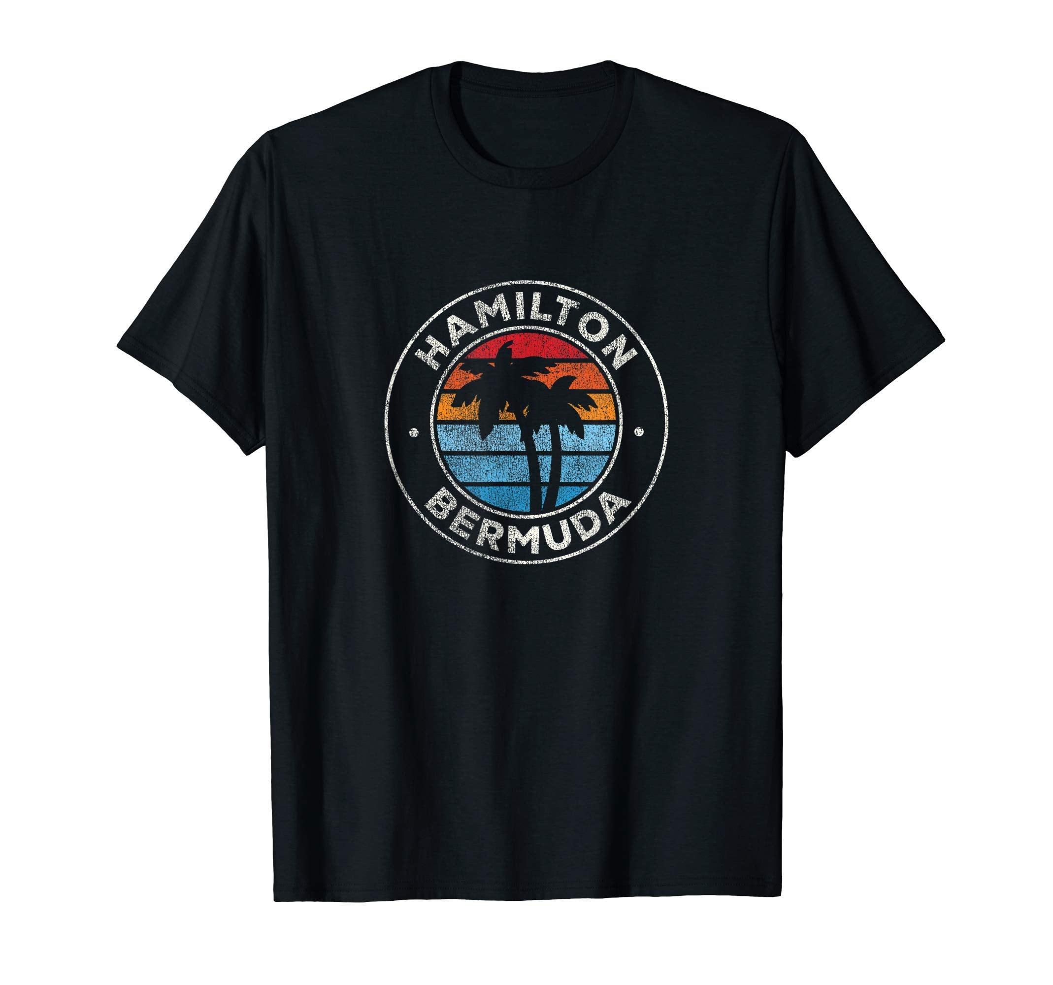 Hamilton Bermuda 70S T-Shirt - Minimalist Print Unisex - T-Shirt, Sweatshirt, Hoodie