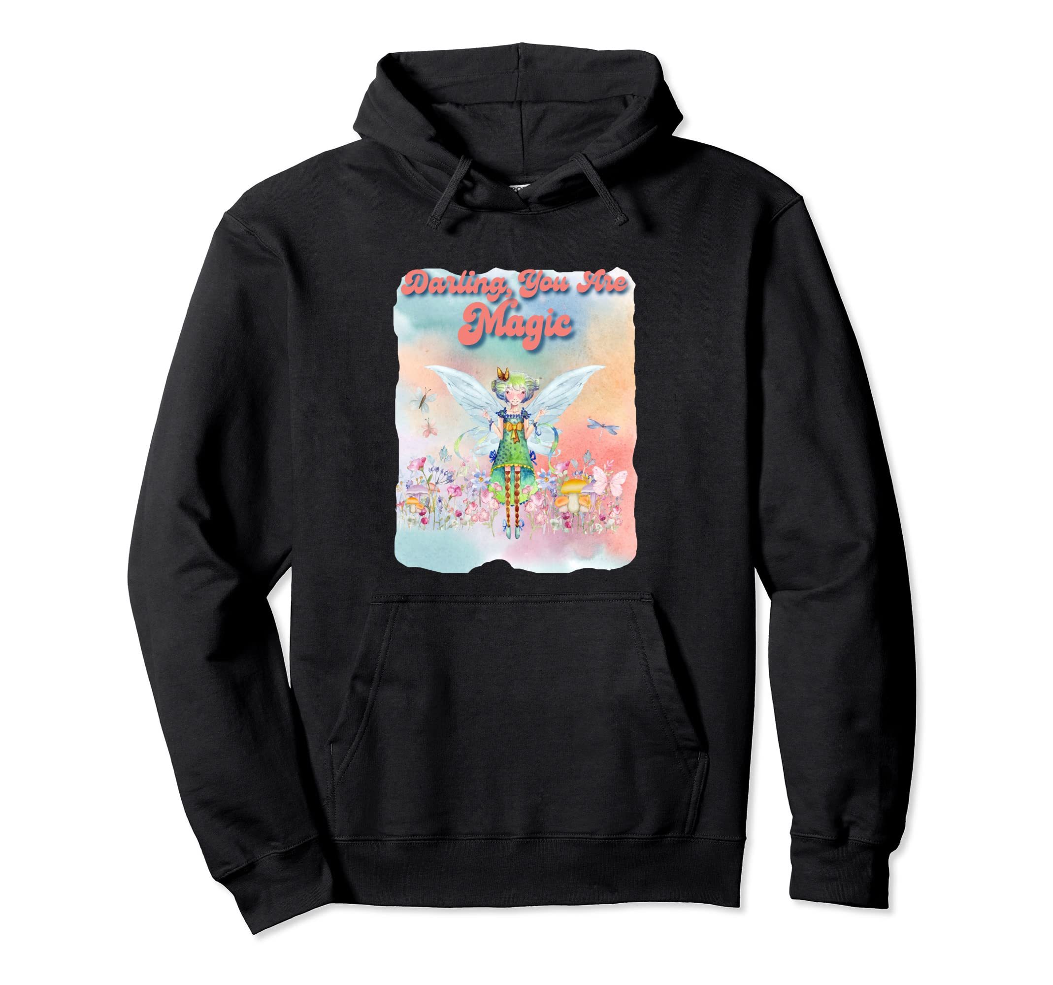 Fairy Pixie Aesthetic Y2K Fairycore Hoodie - Trendy Graphic Men Women - T-Shirt, Sweatshirt, Hoodie
